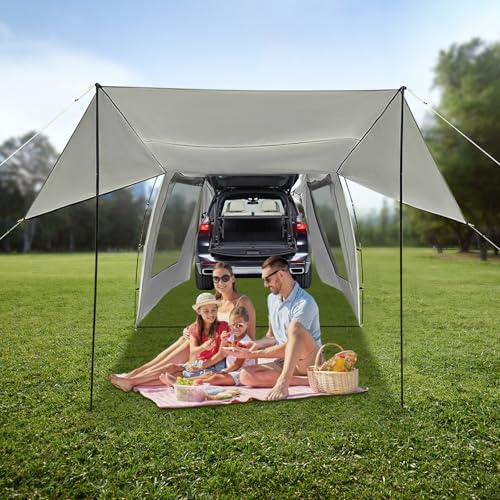 Carpa SUV para 4-6 Personas con Protección Solar y Ventanas de Malla miniatura 5