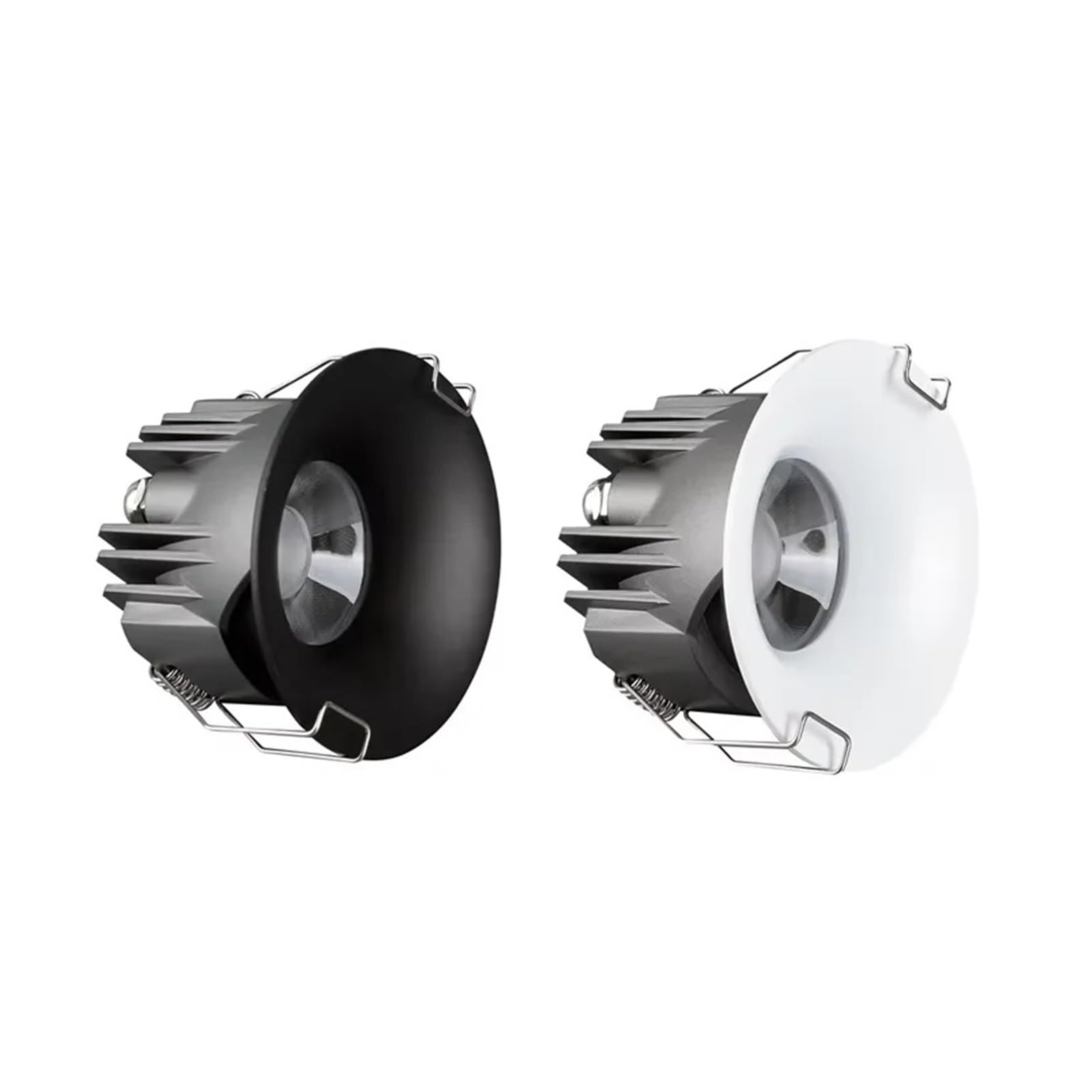Genérico zhuguiming Foco LED de arco empotrable impermeable IP65 for baño, cocina, dormitorio, pasillo, sala estar, iluminación decorativa, 110 V/220 V(Cold White 6000K,1_24W)