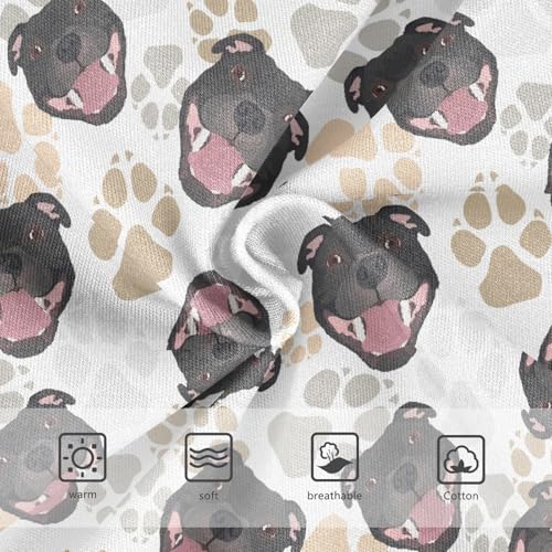 Girls' Underwear Staffordshire Bull Terrier Dog Cotton Stretch Comfort Toddler Panties3