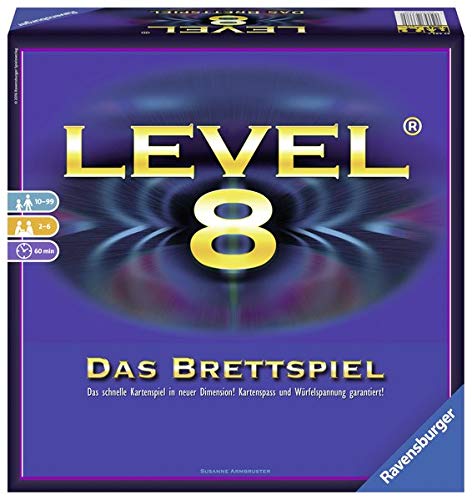 Preisvergleich Produktbild Level 8 Brettspiel: Das schnelle Kartenspiel in Neuer Dimension! Kartenspaß und Würfelspannung garantiert!