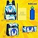 Imagen de Sonic The Hedgehog Mochilas Escolares Set de 4 Piezas con Botella Agua Estuche y Bolsa Almuerzo Shadow Material Escolar