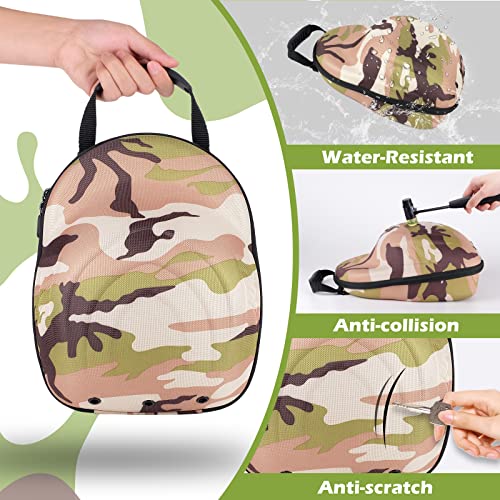 Glamgen Unisex Travel Accessory Pack Organizer, Camouflage hat case, Black, hat case - Image 3