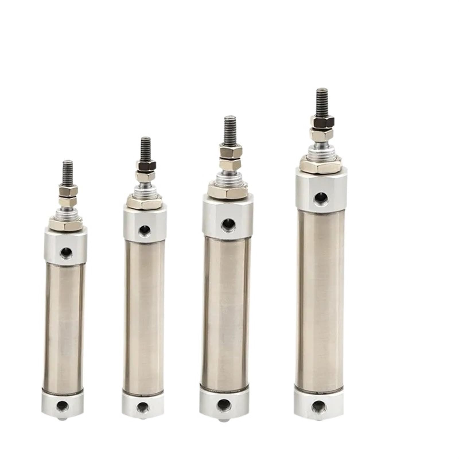 CDJ2B Type Stainless Steel Pneumatic Cylinder Double Acting CDJ2B10 CDJ2B16 Small Single Rod Air Cylinder(Stroke 200mm,Bore 10mm)