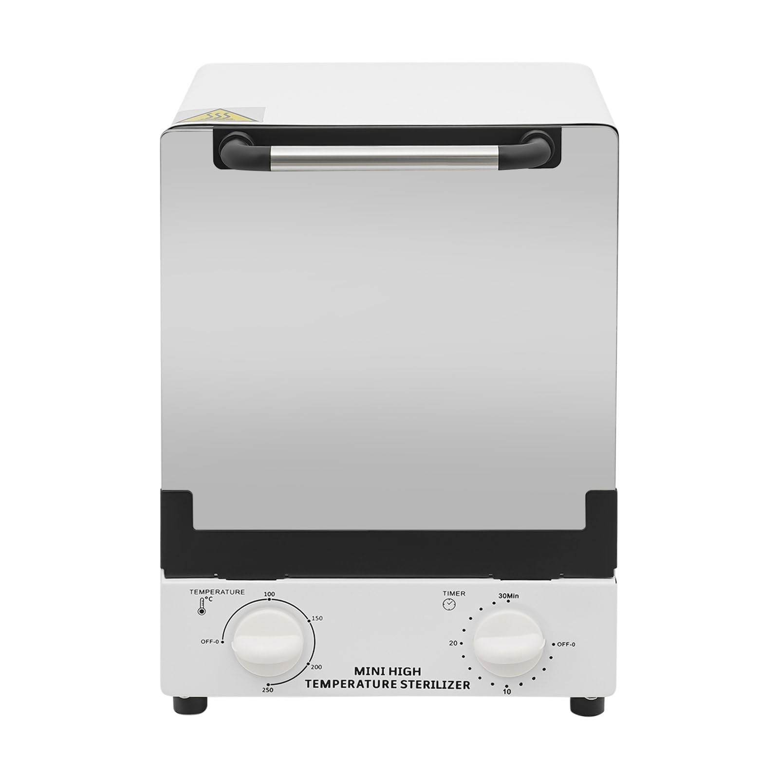 Sterylizator stołowy, sterylizator wysokotemperaturowy, 12 l, szafka do dezynfekcji, narzędzia do paznokci, sterylizator z regulatorem temperatury i regulatorem czasu, do narzędzi do paznokci i