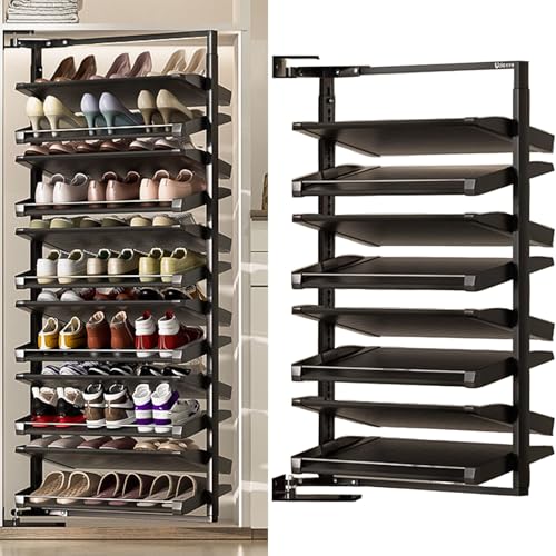 Range-chaussures rotatif pour optimiser l'espace des armoires profondes - 2
