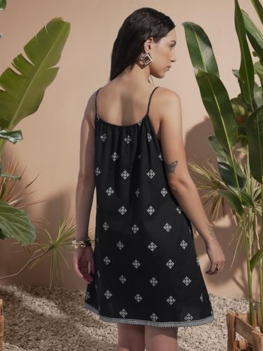 Image of Vishudh Women's Casual Dress | Comfortable Everyday Wear for All Occasions | Chic & Versatile Fashion for Women