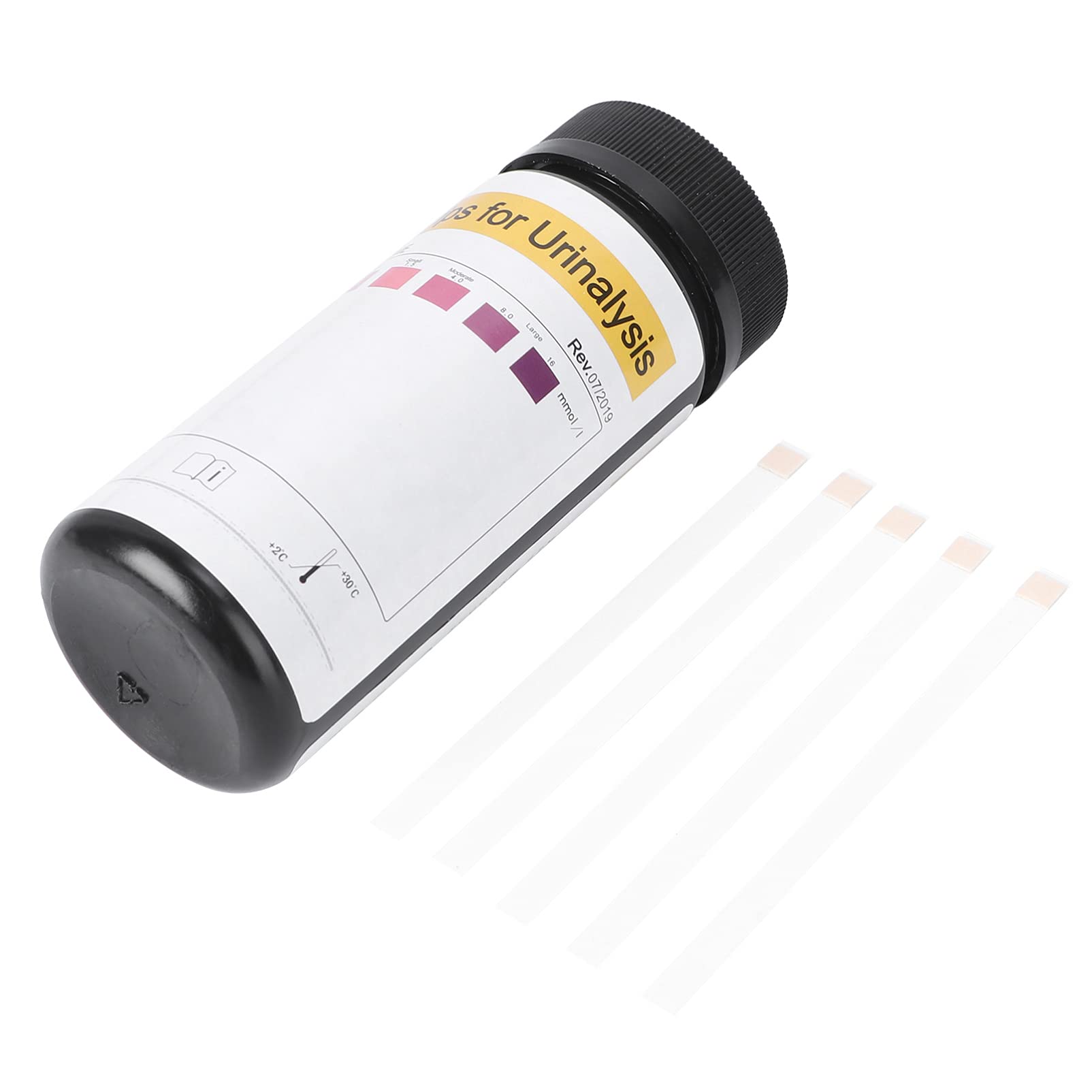 50 Sheets Urine Test Paper Ketone Test Strips for Urinalysis Measurement Reagent Strips Paper Ketosis Testing Sheets