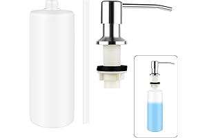 Unobtrusive Under Counter Soap Dispenser for Enhanced Kitchen Convenience