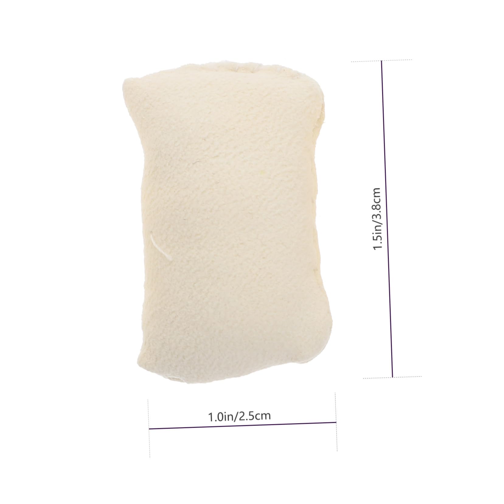 Holibanna 3 Pcs Erhu Sound Filter Pads Practical Erhu Mutes for Noise Reduction Easy to Use Beige