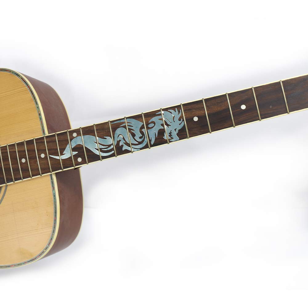 Guitar Fretboard Stickers Markers Inlay Sticker Decals for Bass