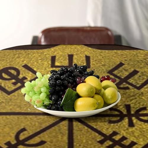 Nappe Viking résistante aux taches nappe cuisine durable 55x75 - 6