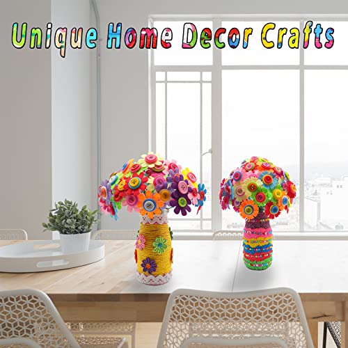 image for 7july Crafts for Girls Ages 6-10 Make Your Own Flower Bouquet with But