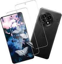 Joywing OnePlus 13 Screen Protector Soft TPU Tempered Glass Screen Protector for OnePlus 13 5G Tempered Glass HD Clear Bubble-Free Screen Protector Mobile Phone Glass Pack of 2