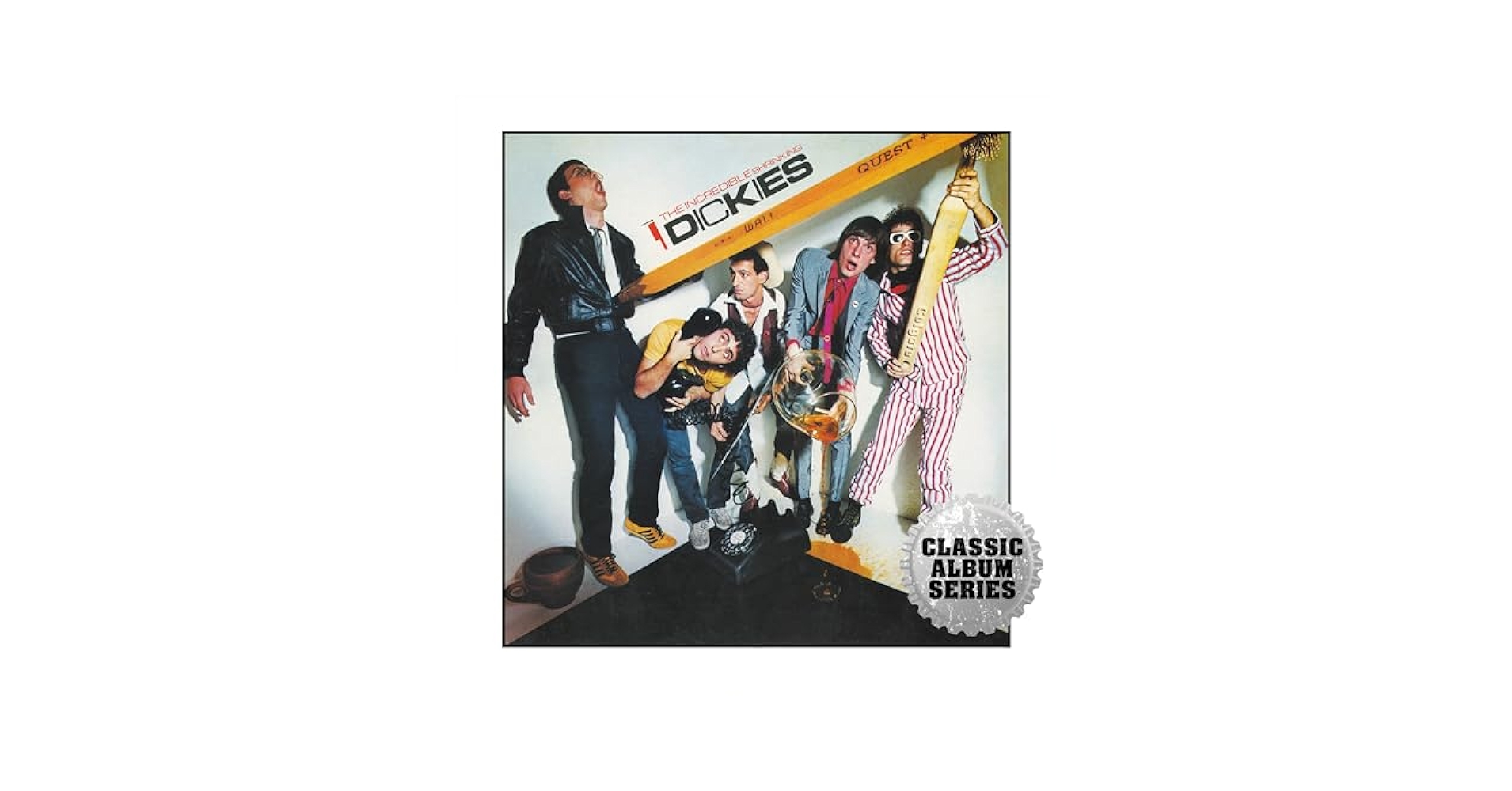 欧LP The Dickies The Incredible Shrinking Dickies AHOY1LP422 Captain Oi! 未開封 /00400 Dickies Incredible Shrinking Dickies LP vinyl Europe Captain