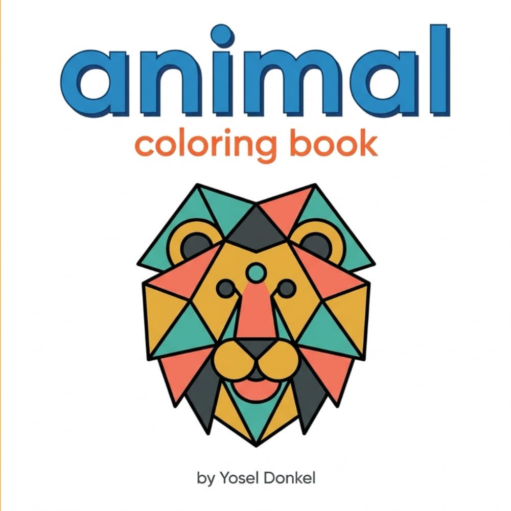 Animal Coloring Book: Cute and Easy Animal Coloring Pages for Relaxation, Creativity, and Fun