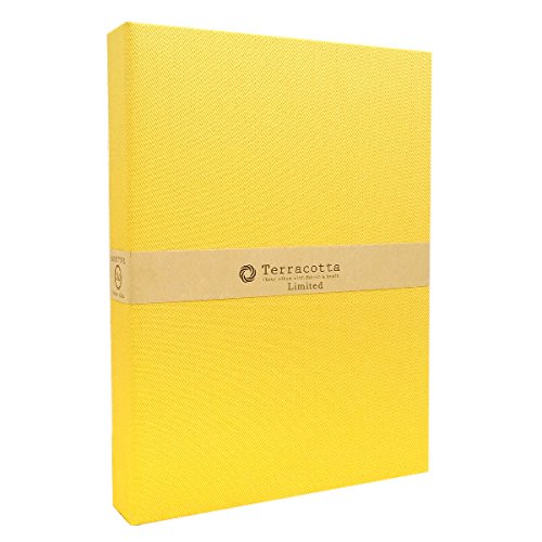 ナカバヤシ 無線綴ポケットアルバム テラコッタ L判3段 ライトイエロー TER-L3P-140-LY