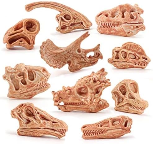 LC JoyCre Mini Dinosaur Bones for Kids Sandbox Toys - Realistic Fake Dinosaur Bones for Kids to Dig Up