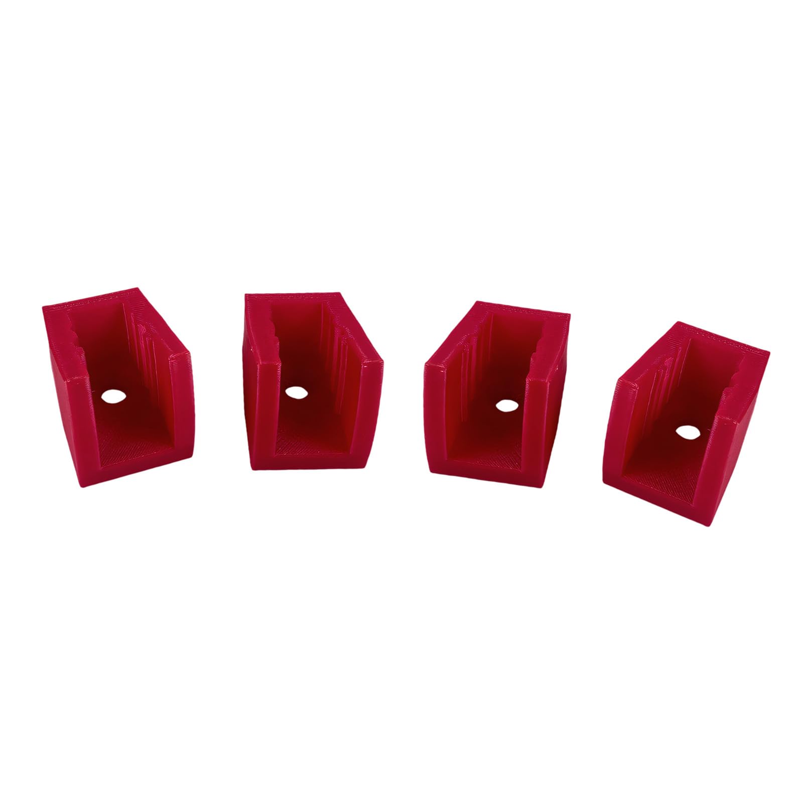APGLSXY Of 4 Sturdy Polylactic Acid Wall Mounted Clamps Wall Mounted Tool Storage Organizers Brackets for Securing Tools in Place Tool Organizers Brackets