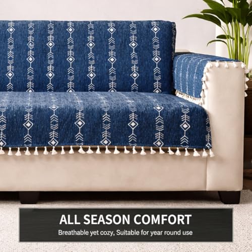 Image of STITCHNEST 'Artisoul Series' Chenille Sofa Cover