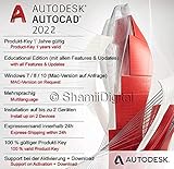 autocad 3d bemaßung 3D Design Autodesk AutoCAD 2022  Digitale Software-Lizenz / 1 Jahre  Windows (nur 64-bit)  Expressversand 24h  inkl. Download-Zugang