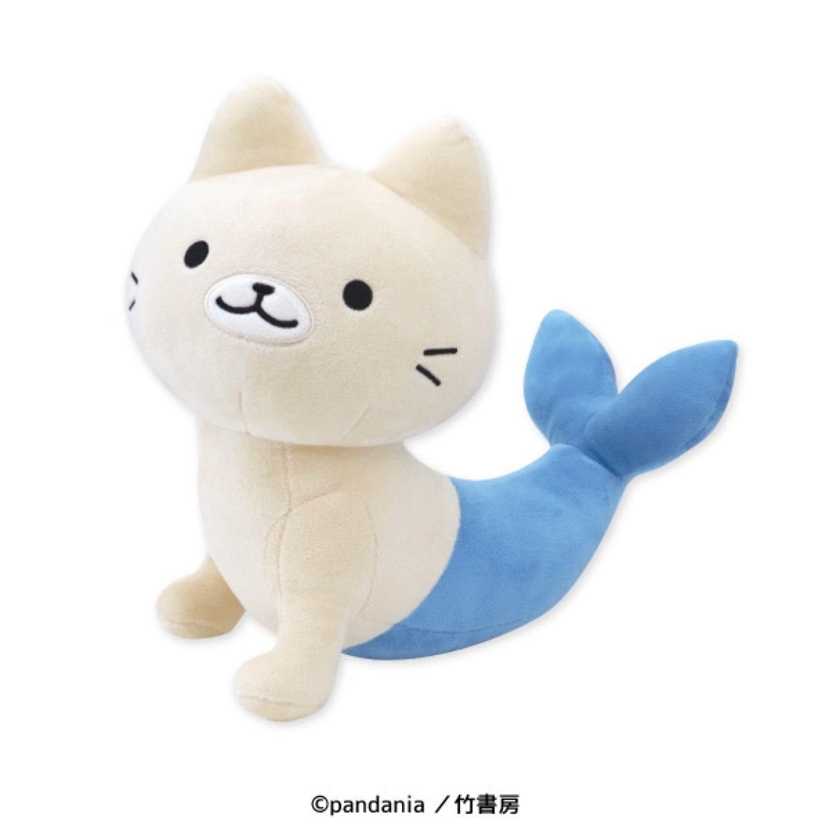ねこようかい にんぎょ ぱふぇ BIG ぬいぐるみ ねこ＋ようかいの大人気癒しコミック『ねこようかい』から、にん