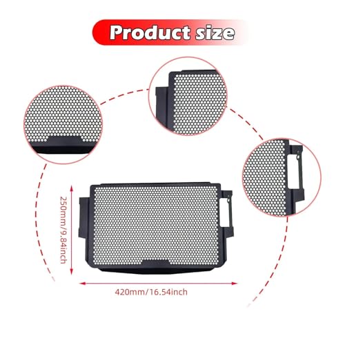 Grille de protection radiateur MT-09 2024-2025 comme remplacement direct - 6