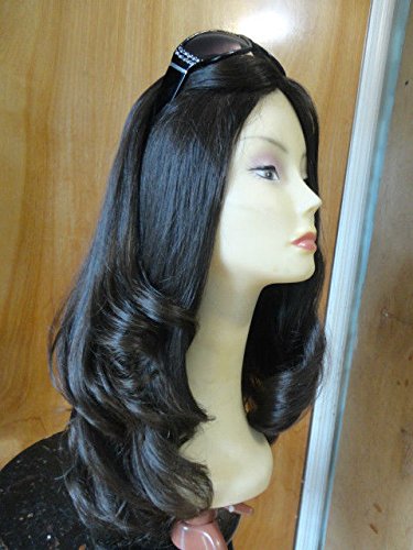 Malky Wig Sheitel 100% European Multidirectional Wig Dark Brown 22" Medium