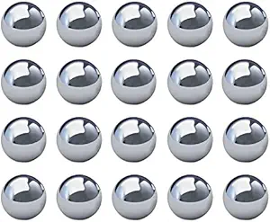 Four Brothers 1/2" Inch (0.5") Replacement Chromium Steel Balls for Spacerail Game (Pack of 20)