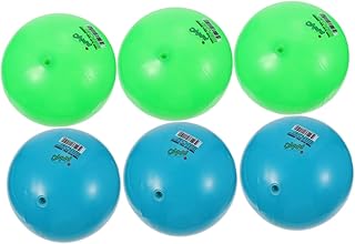 SAFIGLE Pool Beach Ball Beach Ball Kids 6pcs Inflatable Play Inflatable Soccer Ball Inflatable Balls for Kids Beach Balls for Kids Pool Blow Up Beach Ball