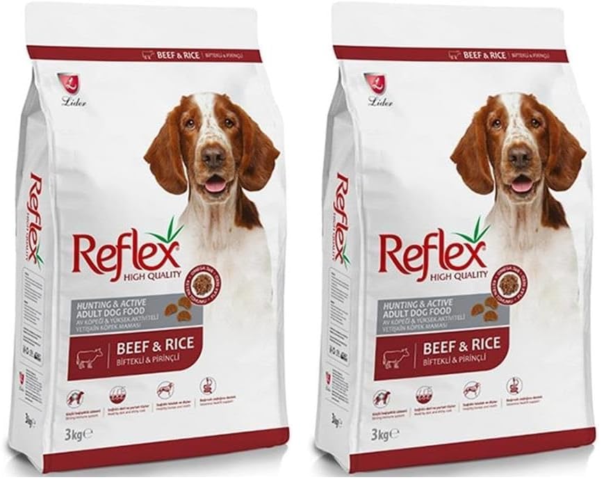 Reflex High Energy Biftekli Yetişkin Köpek Maması 3 Kg (2 paketi)