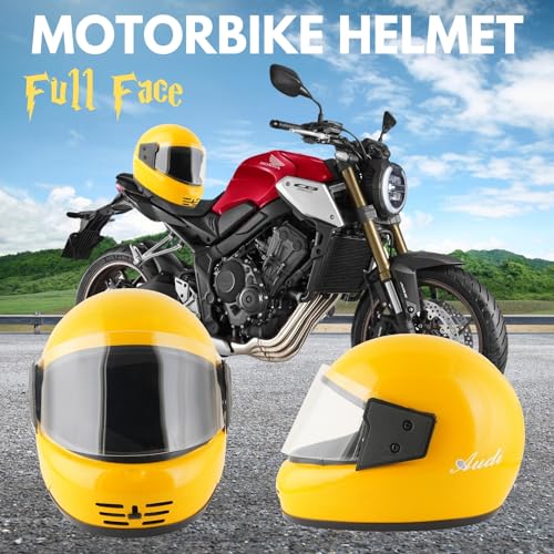 Image of Sage Square Audi Full Face Clear Visor Helmet | ISI Certified | High Standard Safety | Extra Comfort & Stylish