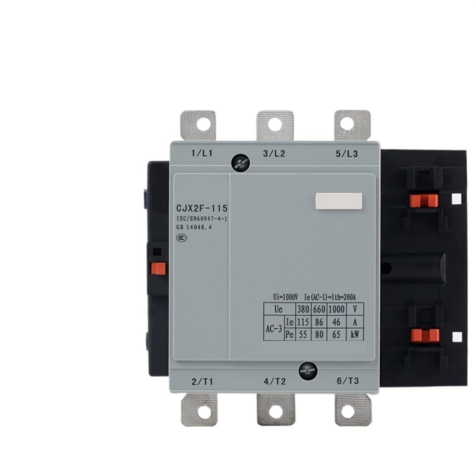 RCGKNNMUZ CJX2F-115 AC contactor 220V 380V(CJX2F-115A 220V)