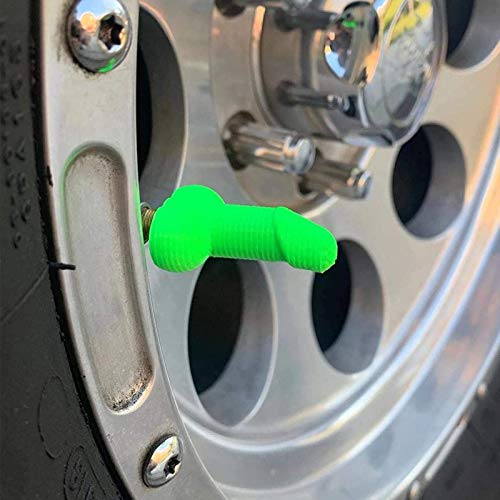 Prank Shaped Tire Caps,4PCS Tire Valve Stem Caps,Universal Car Wheel Tire Valve Stem Caps for Cars,SUVs,Bikes,Motorcycles,Great Funny for Pranks Bachelorette Parties (Green) - Thumbnail 2