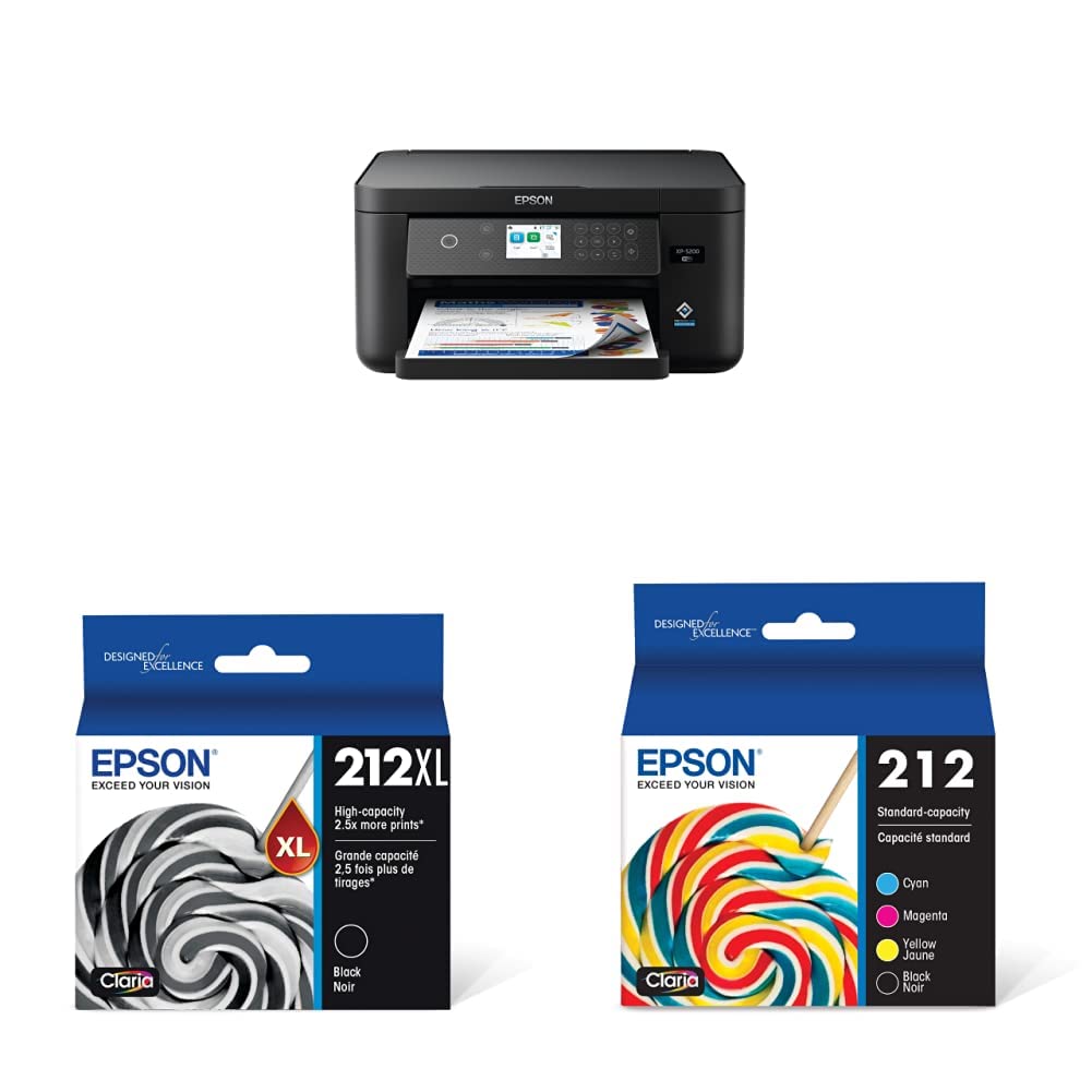 Amazon.com: Epson Expression Home XP-5200 Wireless Color All-in