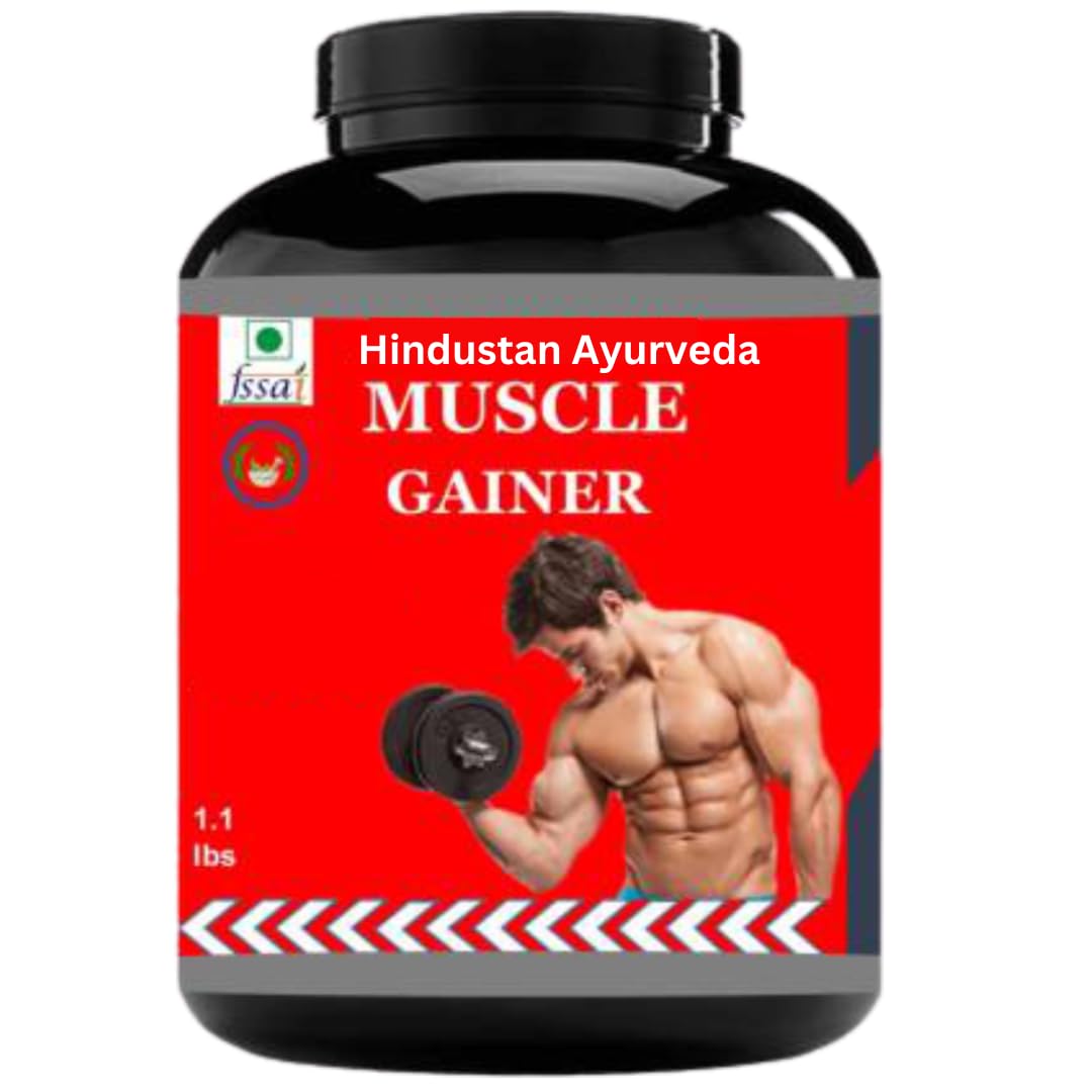Muscle Gainer | Body Growth Supplements | Whey Supplements | Ayurvedic Product | Flavor Banana | Pack of 1-image-32