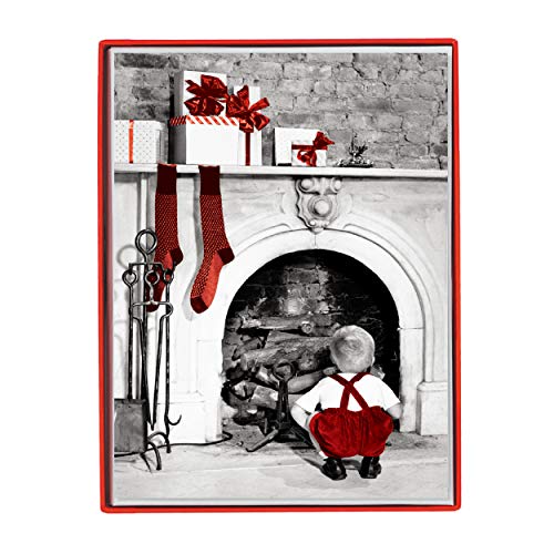 Cartes voeux Graphique Chimney - 15 cartes scintillantes