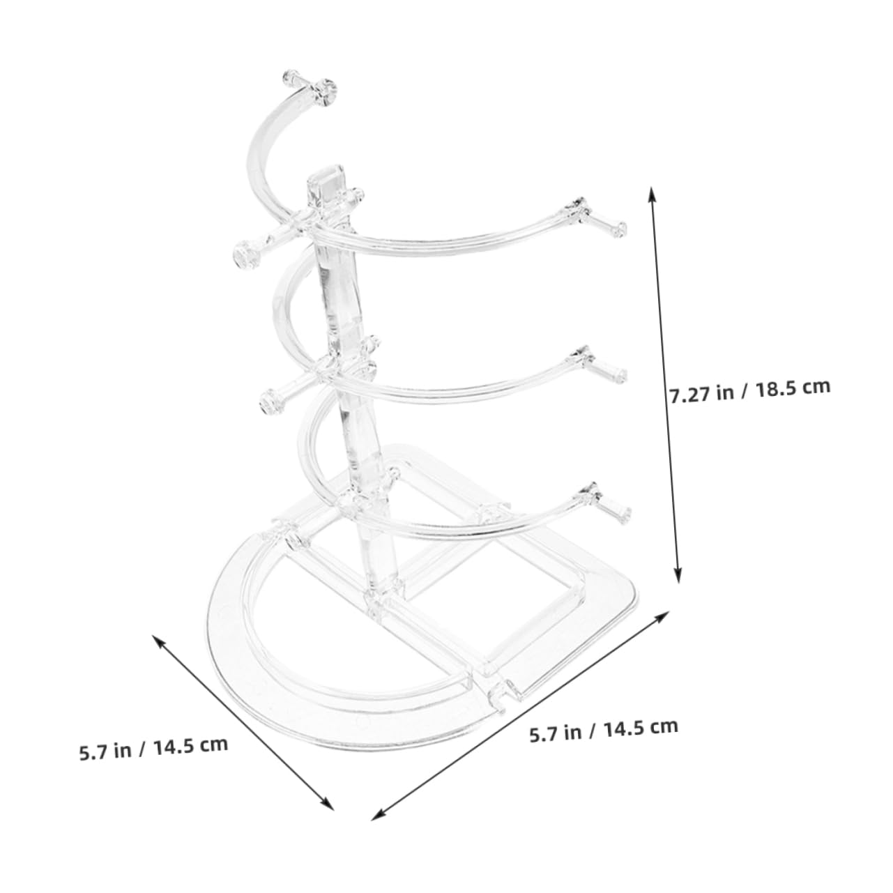 TOPBATHY 6 Stück Brillenständer Brillenständer Sonnenbrillenhalter Brillenhalter Ständer Brillen Organizer Ständer Sonnenbrillen Präsentationsständer Brillenhalter Steht