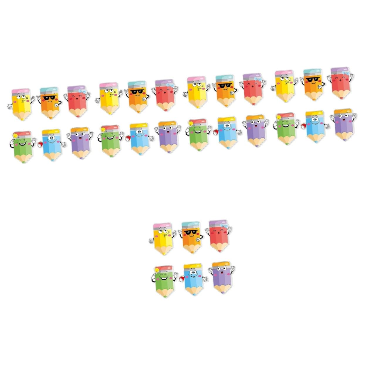 TEHAUX 5 Pezzi 6 adesivi promemoria per uso quotidiano block notes divertenti notebokk notepad noteboook note book Nota pad Note carine adesivi per note domestiche nota accessorio carta