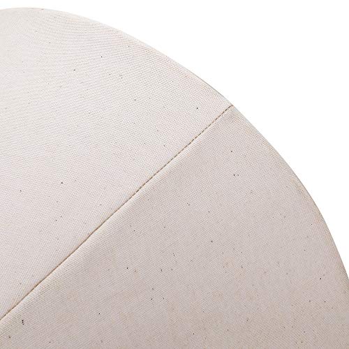 Double Royal Style Foldable Medium Lamp Shade Set Of 2, Alucset Fabric Lampshade For Table Lamp/Floor Lamp, Spider, 2Pcs Pack (White, 10 * 14 * 10 Inch) #TOP5