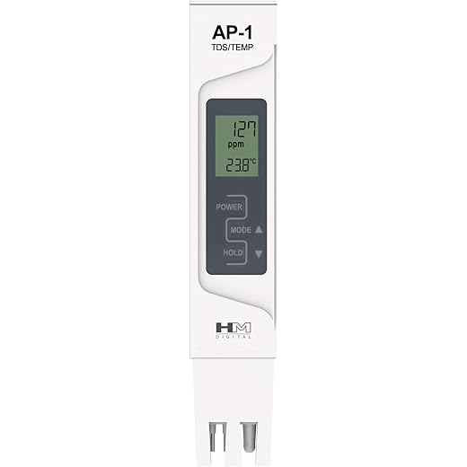 AquaPro TDS Tester 0-5000 ppm