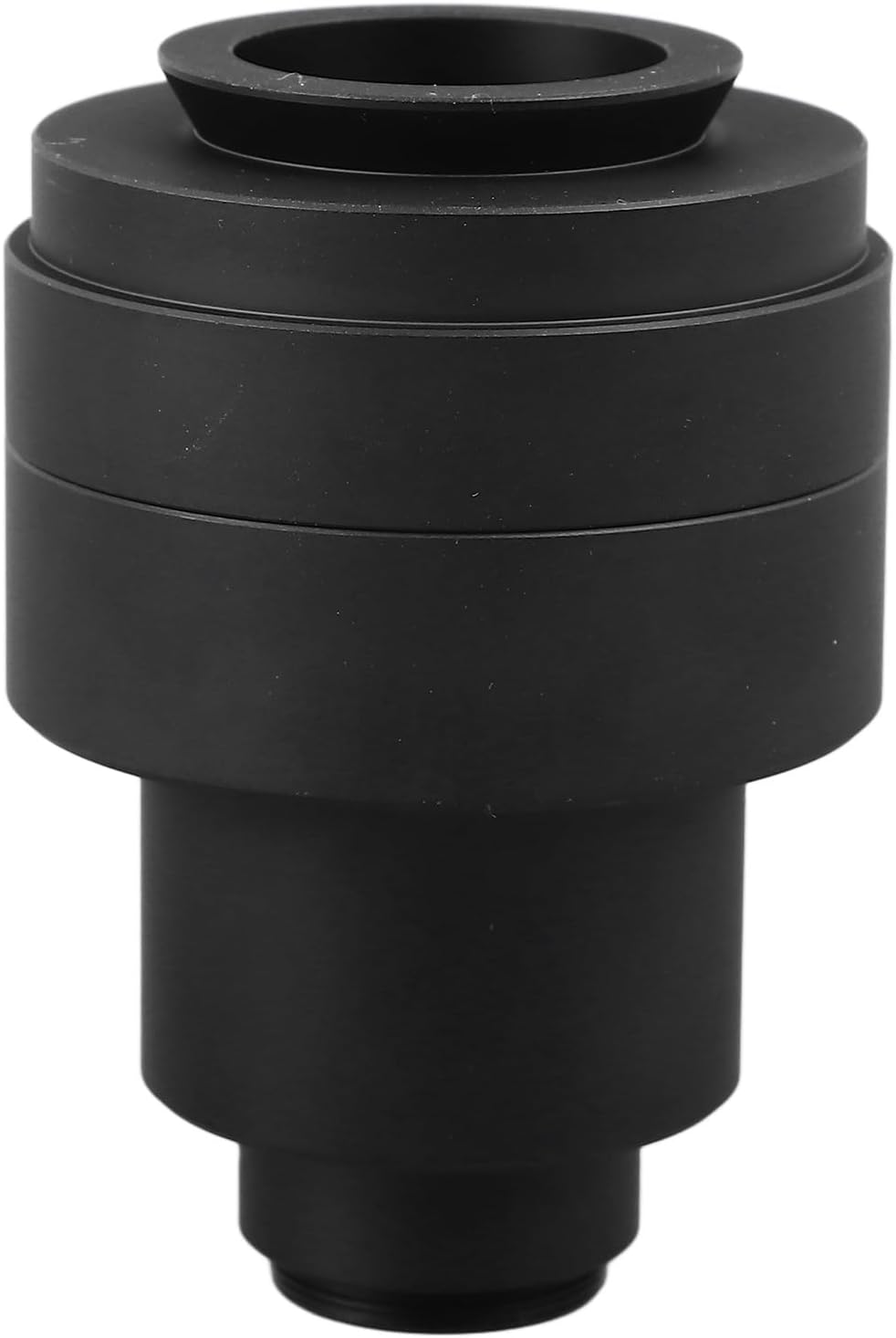 Compatible with Olympus SZX Stereo Microscopes and AX CX BX MX CX2 and BX2 Series - Metal Microscope C Mount Adapter - 42mm Outer Diameter - Optical Interface for 1 2/3 Sensors -