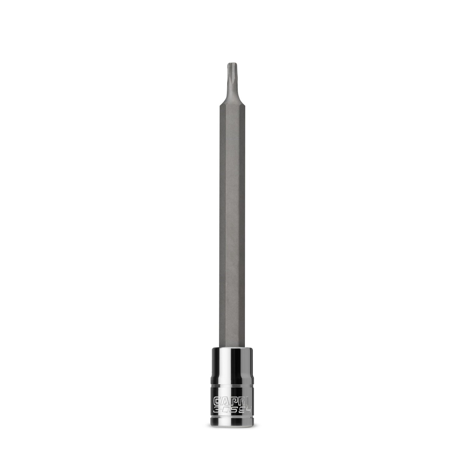Capri Tools Long T10 Star Bit Socket, 1/4-Inch Drive