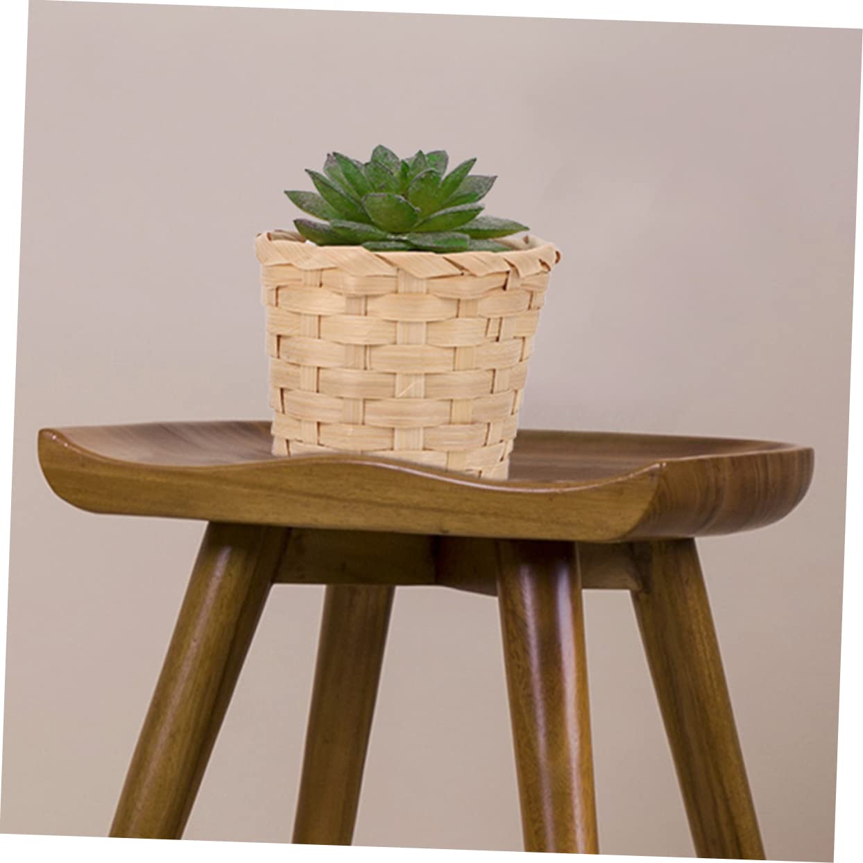 Amazon｜Hohopeti 竹製収納バスケット 繊細な編み込みデザイン 多機能