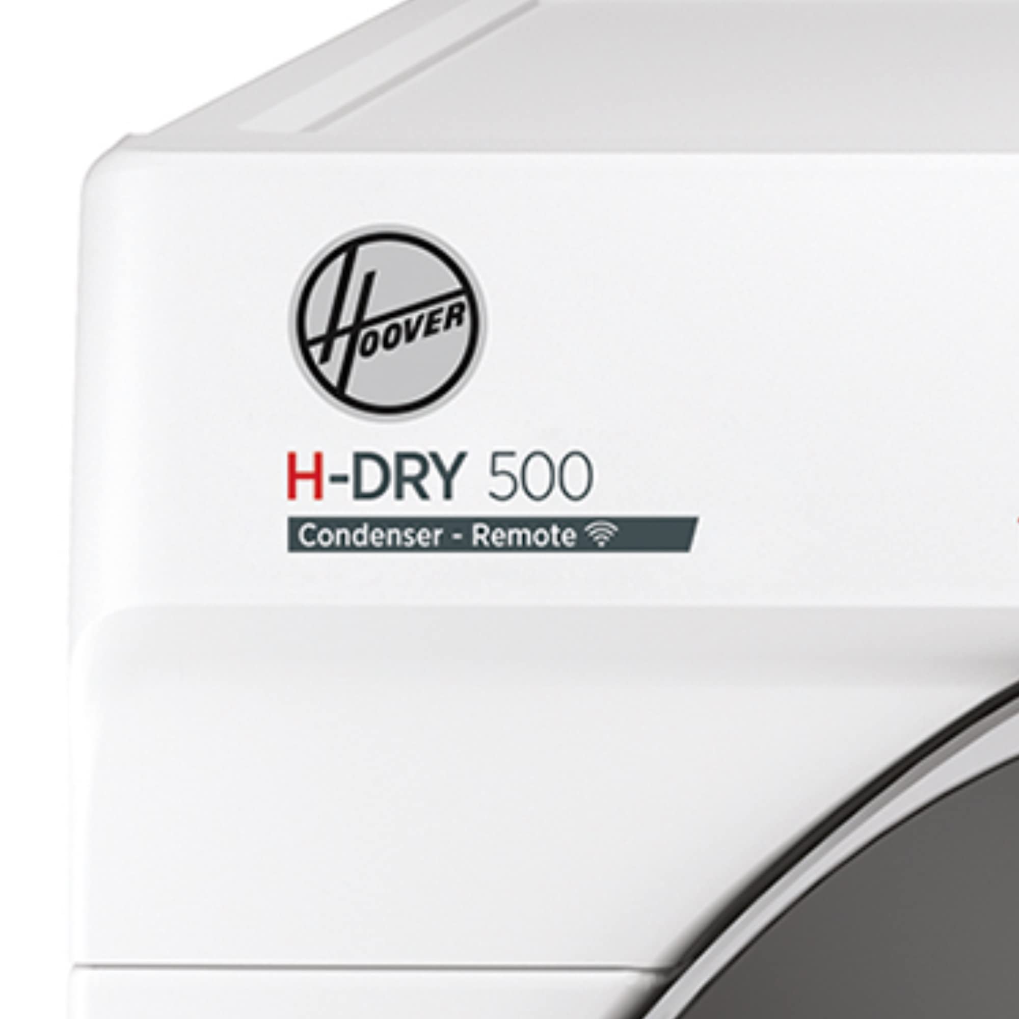 Hoover H-DRY 500 ND C10TSBE-S - Secador de condensación (10 kg, funcionamiento inteligente con WiFi + Bluetooth), depósito de condensación AquaVision con indicador de llenado óptico directamente en el