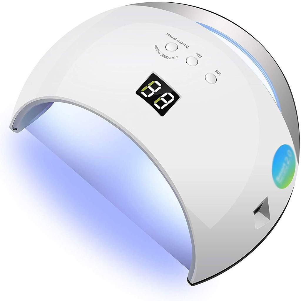 Lampe led séchoir à ongles portable pour vernis gel et acrylique avec capteur