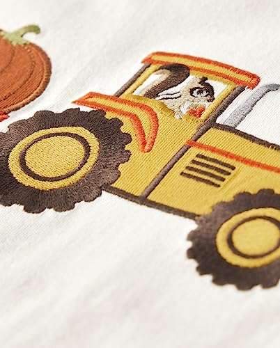 Image of Gymboree Boys and Toddler Embroidered Graphic Long Sleeve Layered T-Shirts