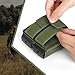 Universal Double Magazine Pouch, Nylon 9mm Pistol Mag Pouch with MOLLE Bag Holder and Malice Clips, Dual Stack Magazine Holster for Glock 17/19, MP5/MP7 and More