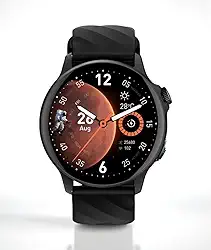 Smartwatch LIFE Unissex com Tela AMOLED, 100+ Modos de Esporte, À Prova D'água, Bateria de Longa Duração, 2 Pulseiras (Preto)