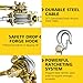 SENKEYFE Come Along Winch Puller 3T 10FT, Cable Hoist Winch Puller with 2 Hooks, Come Along Tool Heavy Duty, Ratchet Puller for Lifting Pulling Construction Building