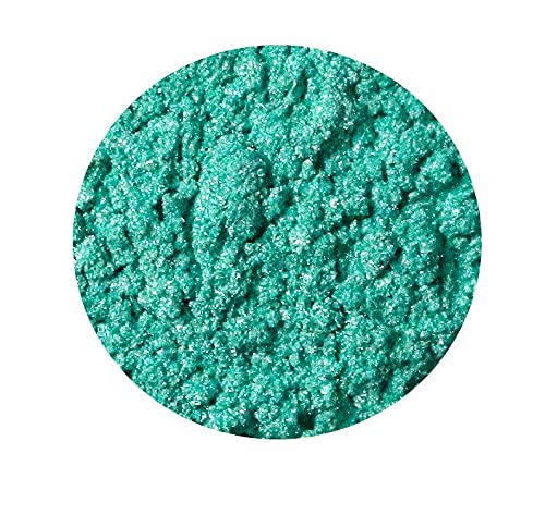 Mica Cosmetic Powder Two Tone Candle Melts Bath Bombs Soap Dye Nail Polish Grout Epoxy Resin (Apple Green, 25g Bag)
